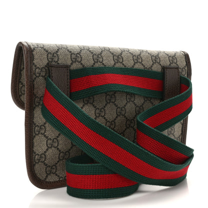 Gucci GG Supreme Monogram Neo Vintage Web Belt Bag Brown 3 of 10
