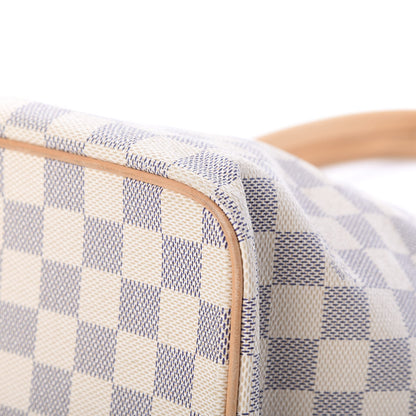 Louis Vuitton Damier Azur Saleya MM 9 of 17