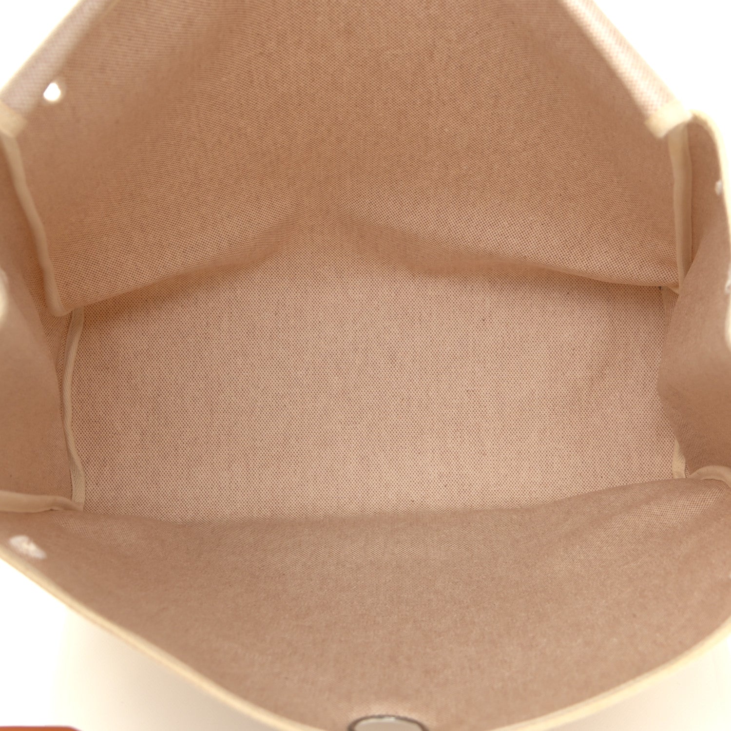 Hermes Toile Vache Calfskin Herbag 36 MM Natural 8 of 17