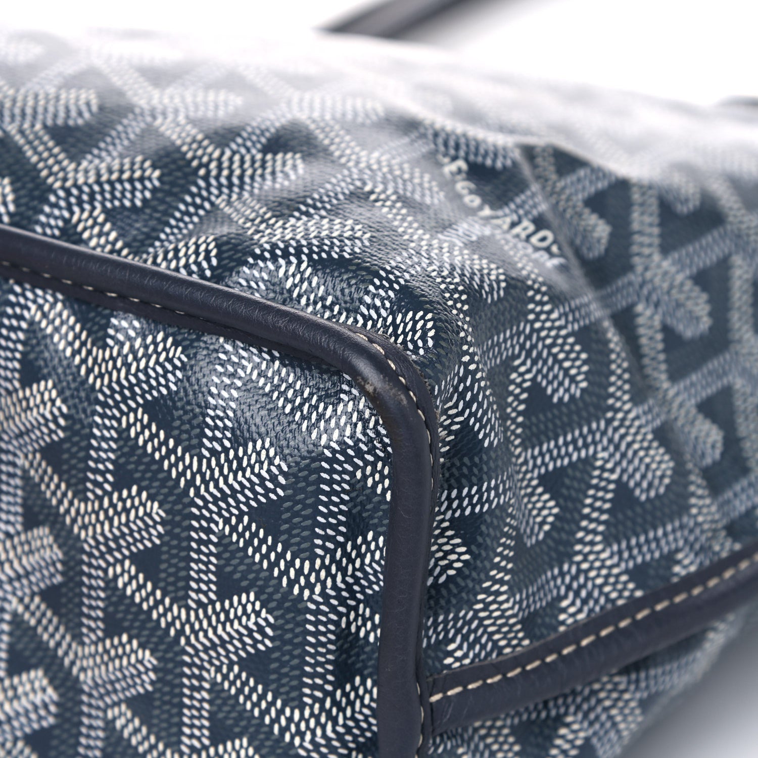 Goyard Goyardine Reversible Mini Anjou Navy 9 of 12