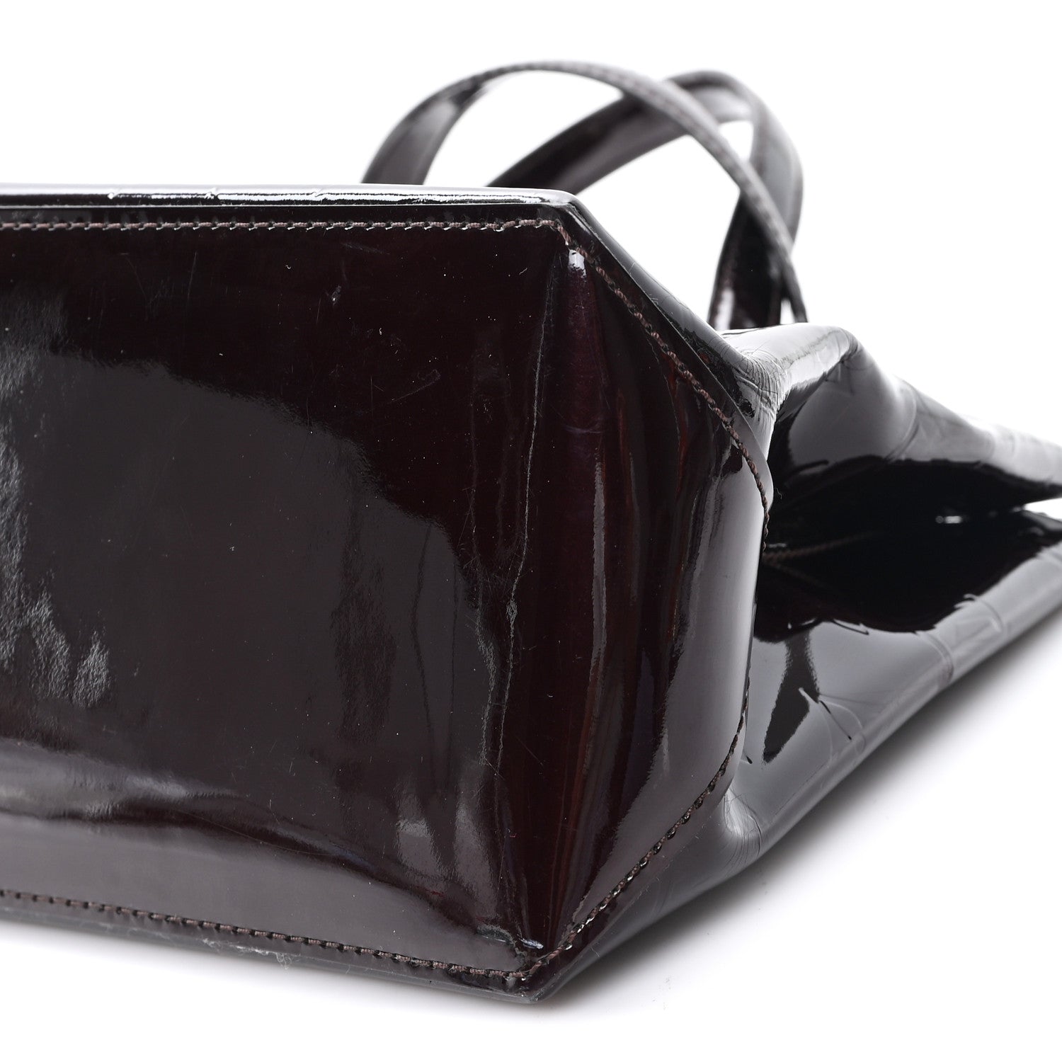 Louis Vuitton Vernis Wilshire PM Amarante 9 of 9