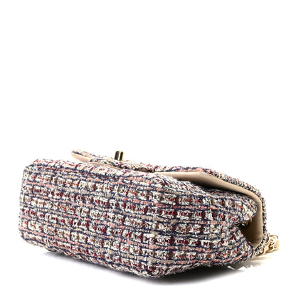 Chanel Tweed Quilted Mini Rectangular Flap Pink 7 of 7