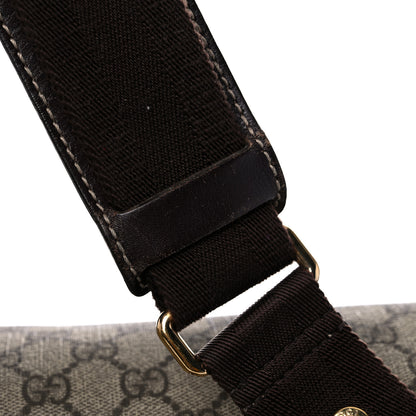 Gucci GG Plus Monogram Messenger Diaper Bag Dark Brown 29 of 32