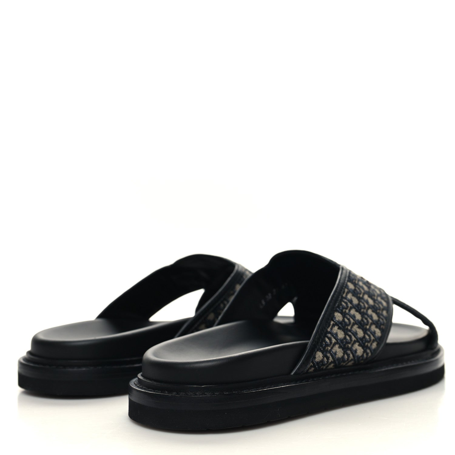 Christian Dior Oblique Mens Aqua Sandal 41 Blue 4 of 10