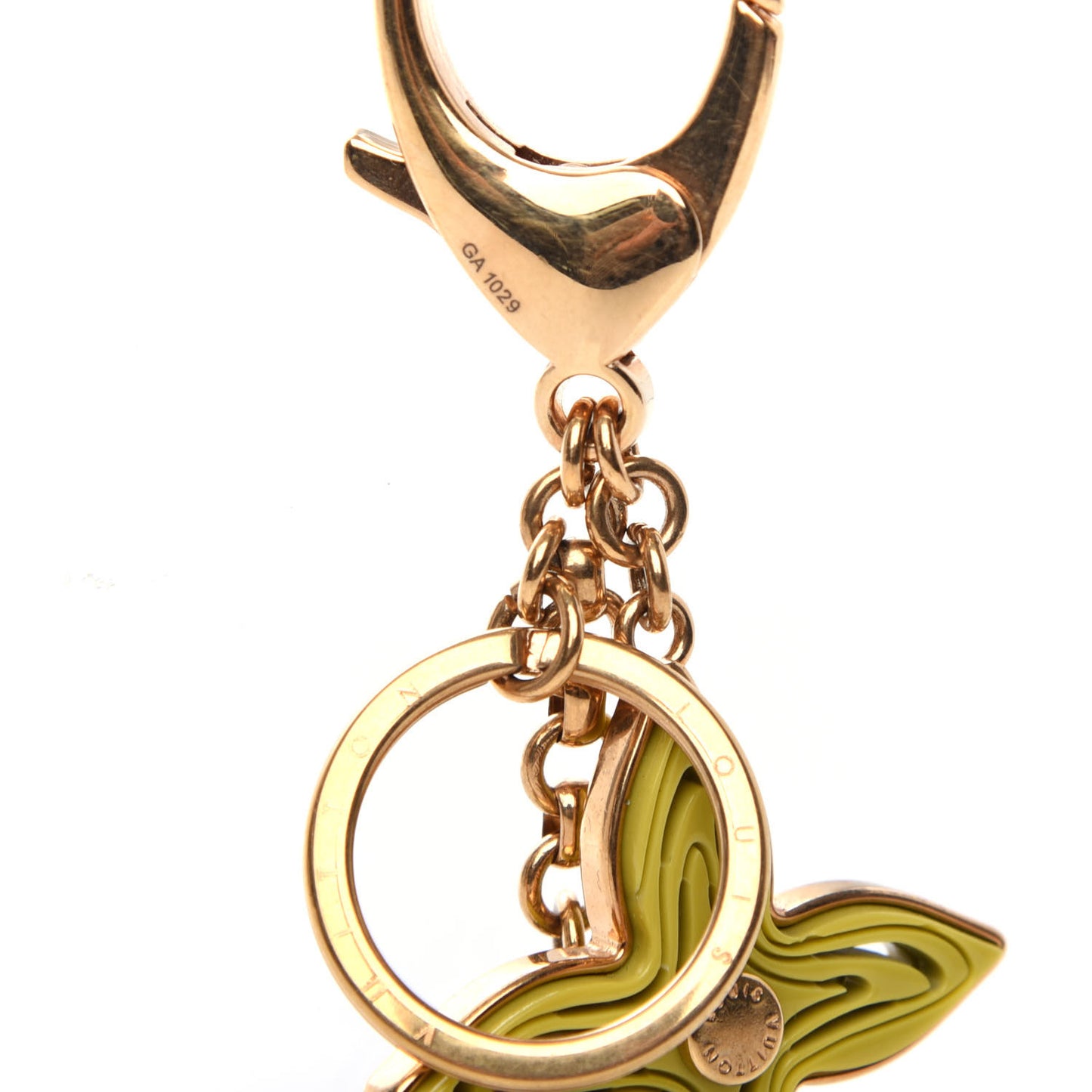 Resin Naif Bag Charm Gris