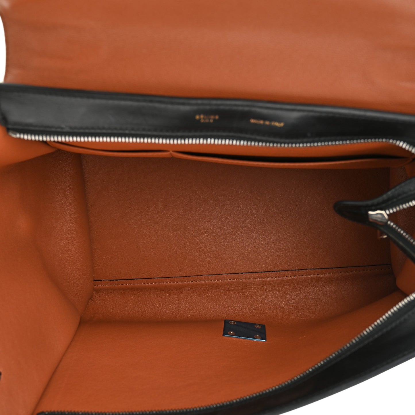 Smooth Calfskin Suede Medium Tri-Color Trapeze White