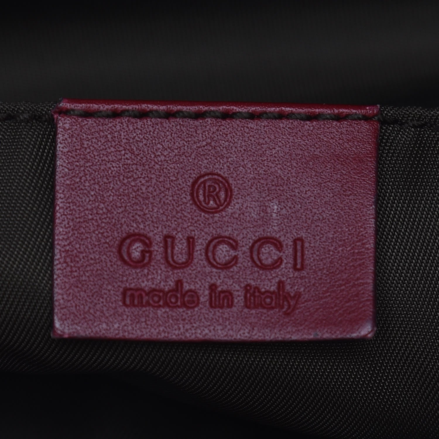 Gucci GG Monogram Medium Web Handle Vertical Tote Red 8 of 11