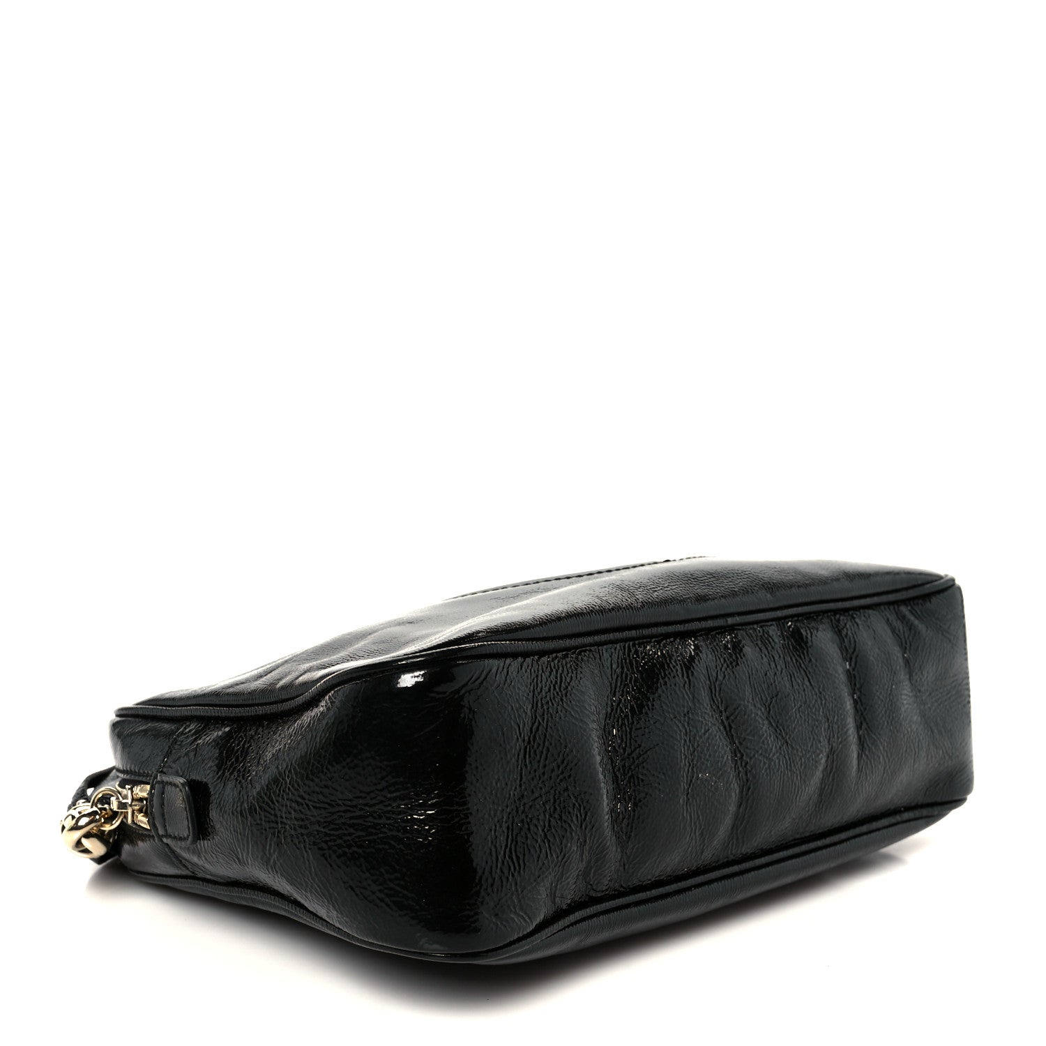 Gucci Soft Patent Small Soho Bowler Black 4 of 11