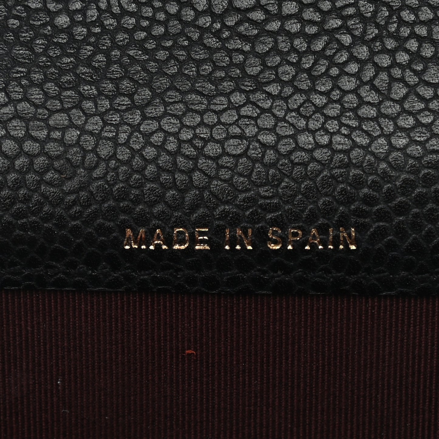 Caviar Quilted Flap Card Holder Black