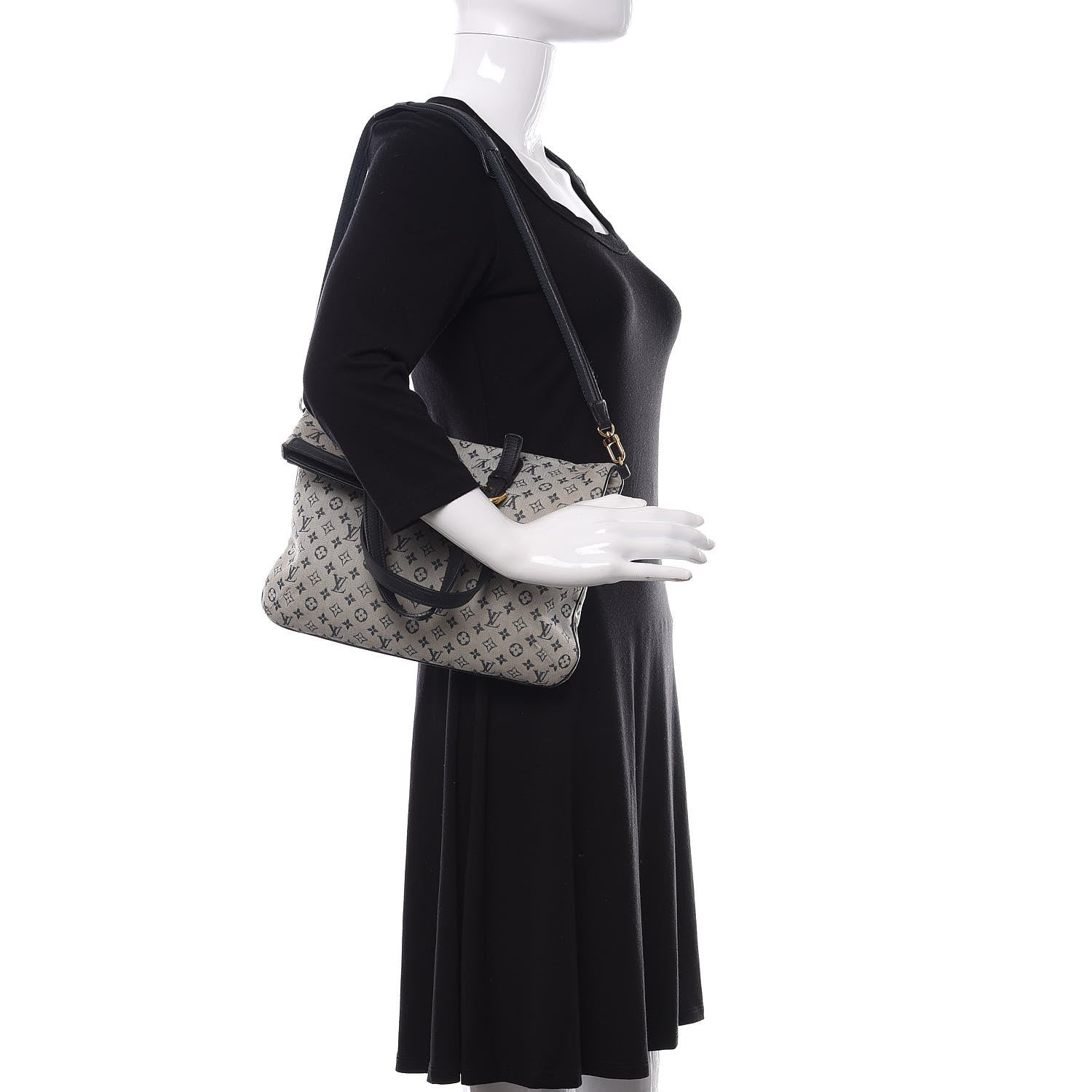 Louis Vuitton Mini Monogram Francoise Blue 2 of 14