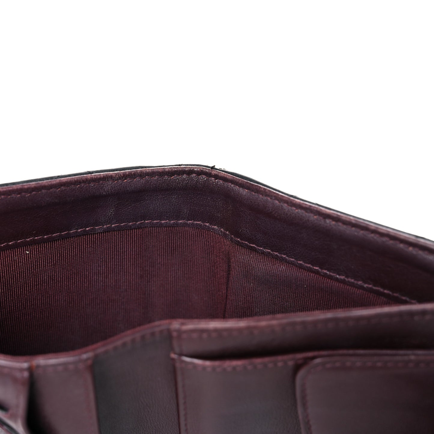 Caviar Quilted Large Flap Wallet Black