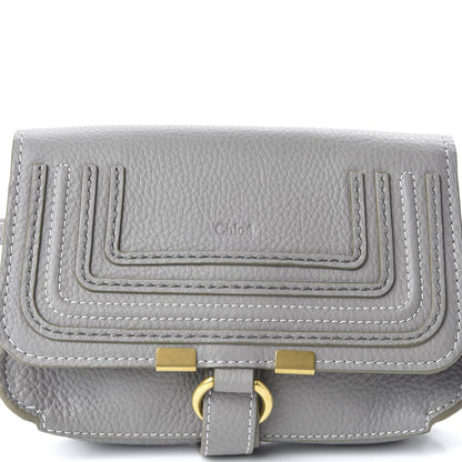 Chloe Calfskin Marcie Convertible Belt Bag Cashmere Grey 9 of 9
