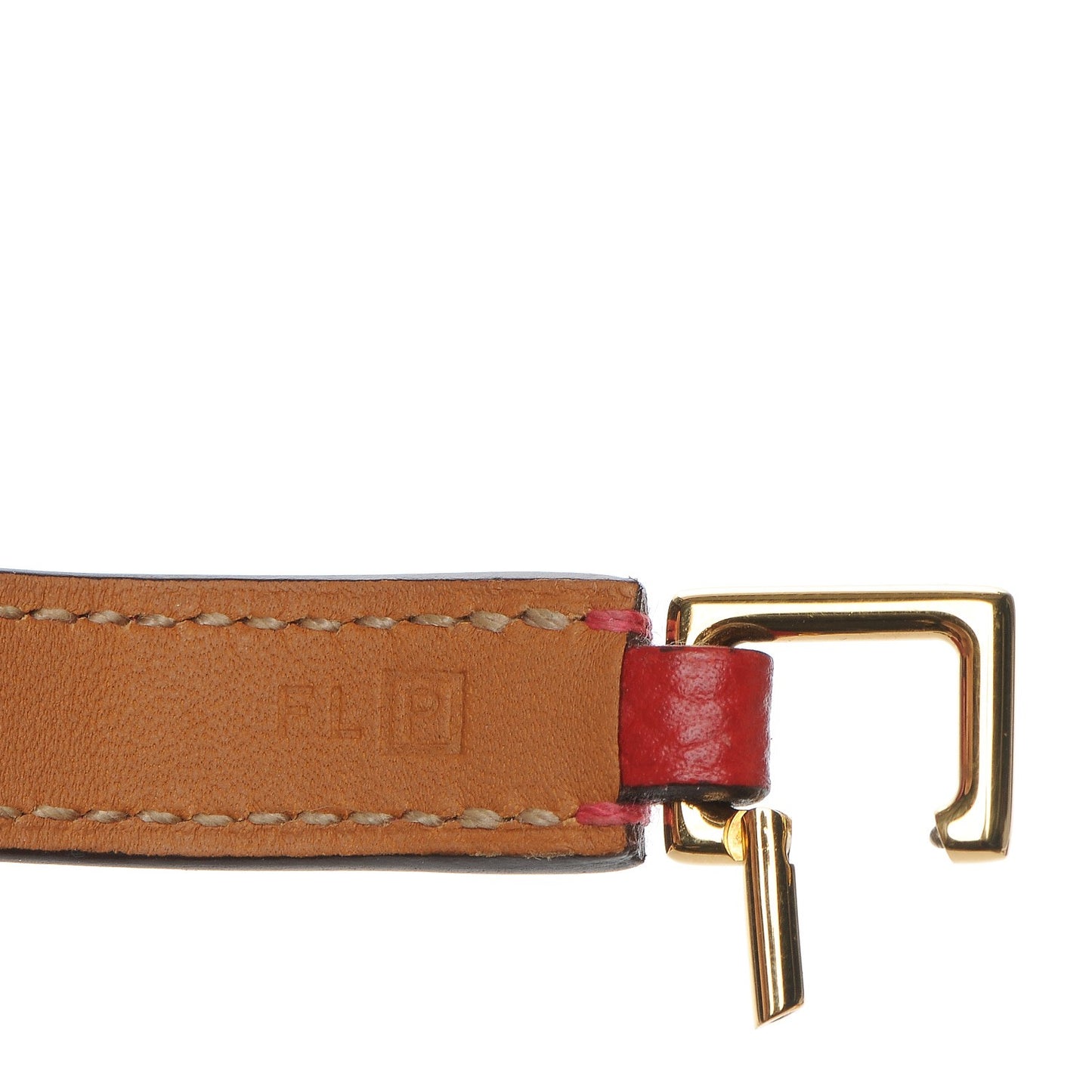 Epsom Rivale Double Tour Bracelet S Rouge Casaque