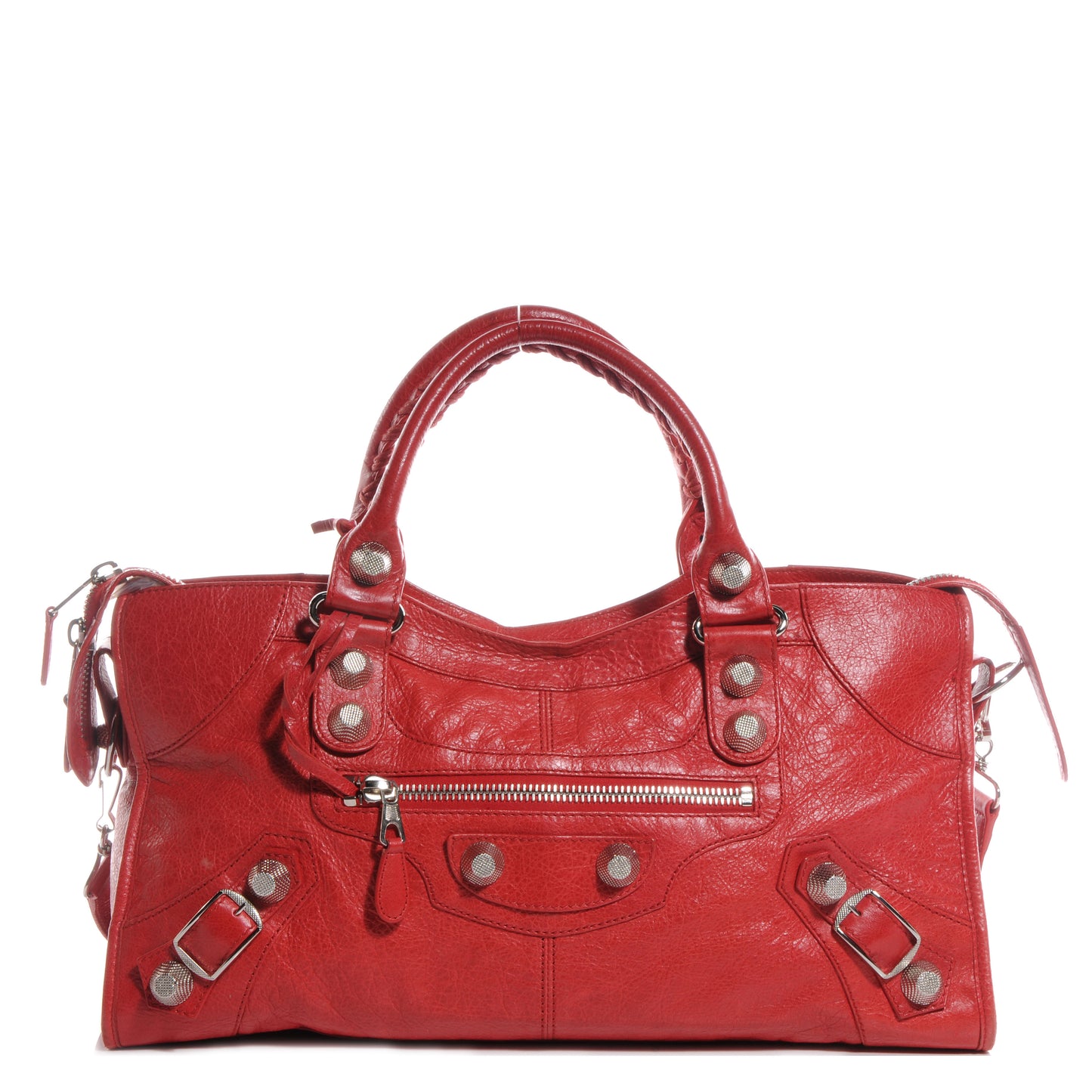Agneau Giant 21 Silver Hardware Part Time Coquelicot