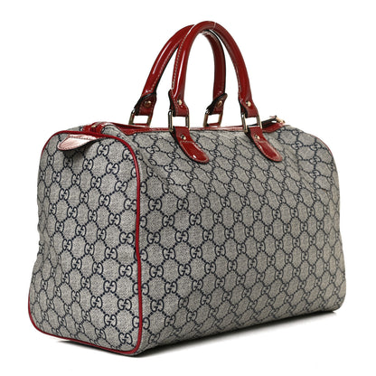 Gucci GG Plus Monogram Tattoo Heart Medium Joy Boston Red 2 of 16