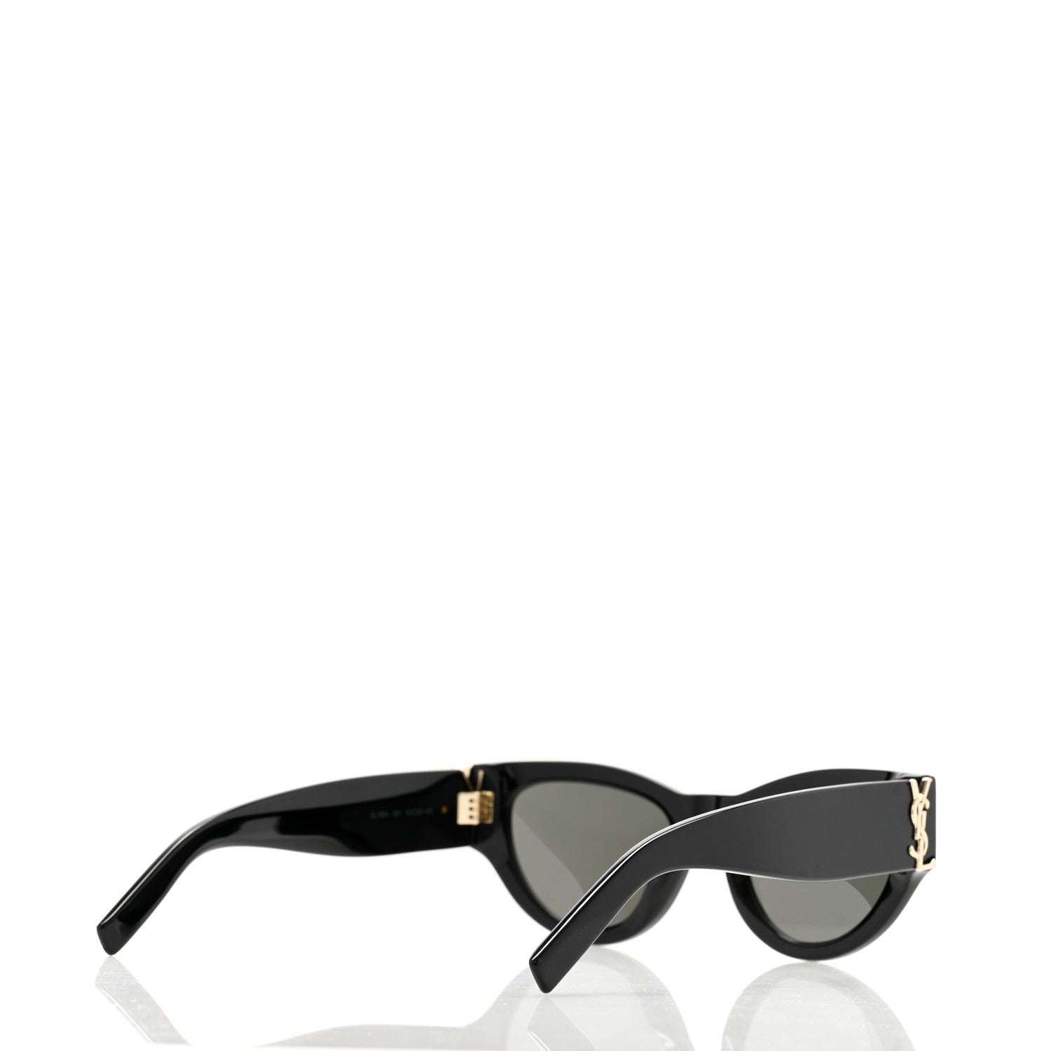 Saint Laurent Acetate Sunglasses SL M94 Black 4 of 8