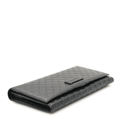 Gucci Soft Microguccissima Continental Wallet Black 4 of 8