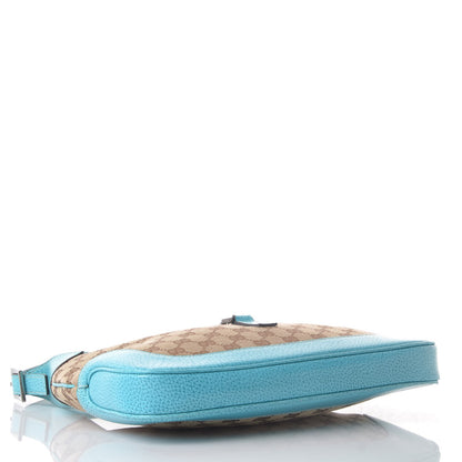 Gucci Monogram Small Jackie O Hobo Turquoise 4 of 7