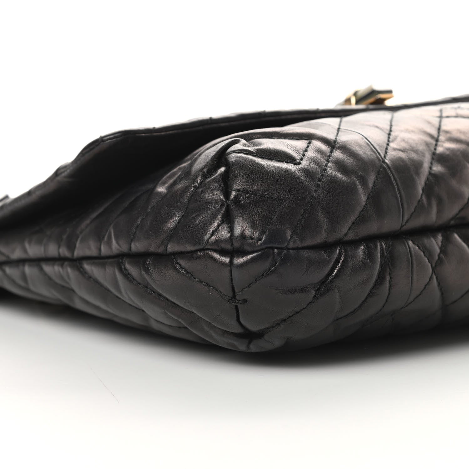 Lanvin Lambskin Quilted Medium Happy Shoulder Bag Black 8 of 10