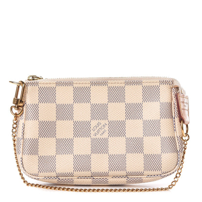 Louis Vuitton Damier Azur Mini Pochette Accessories 1 of 8