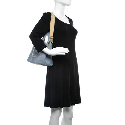 Prada Canapa Small Logo Tote Astrale 2 of 12