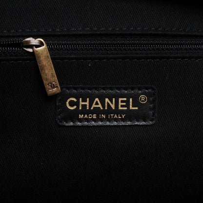 Chanel Calfskin Castle Rock Bowling Bag Burgundy 6 of 8