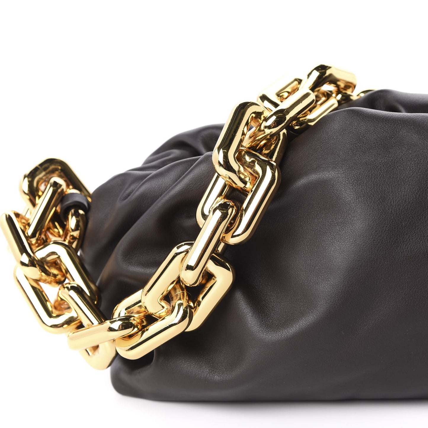 Calfskin The Pouch Chain Fondant