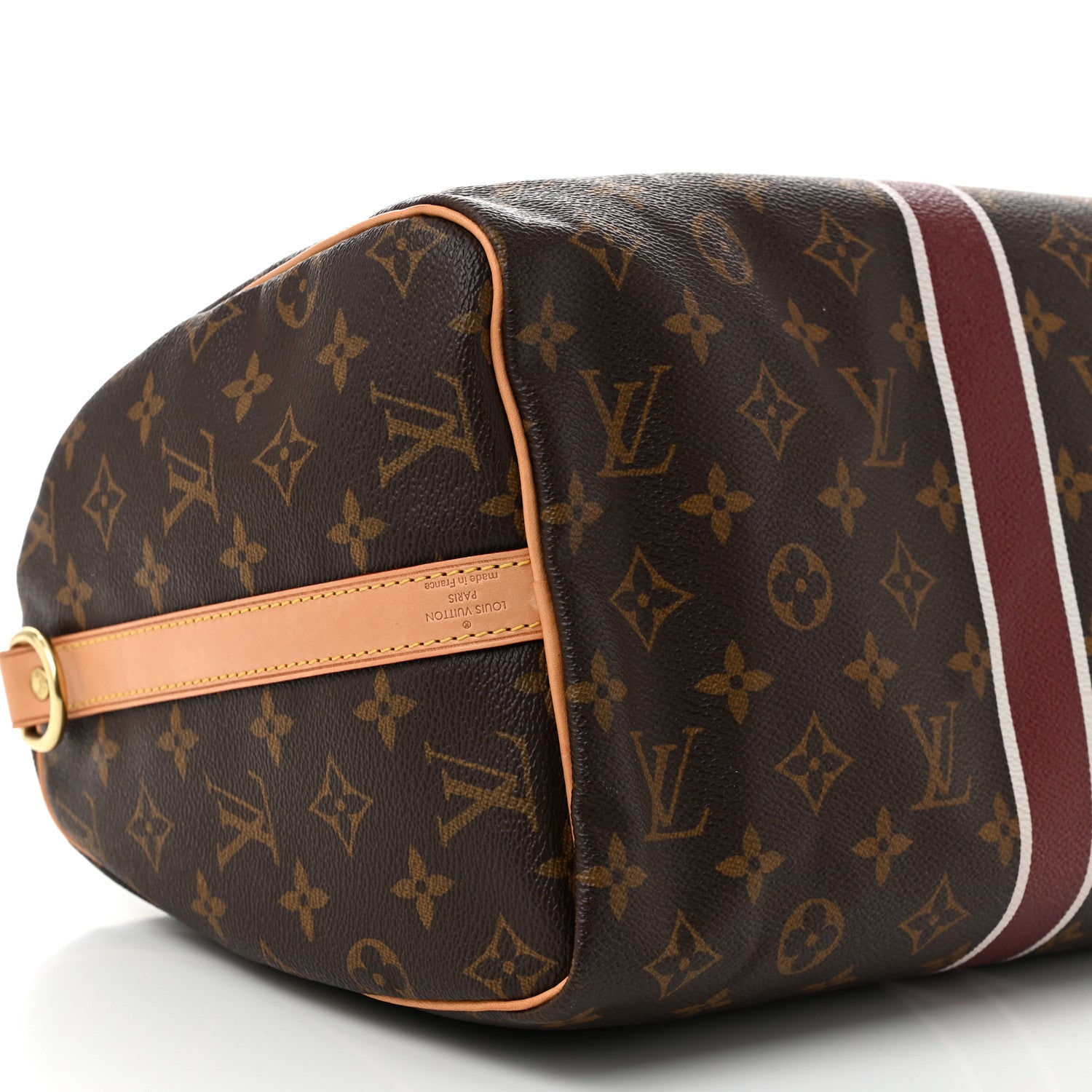 Louis Vuitton Monogram My LV Heritage Speedy Bandouliere 30 Bordeaux Ivory 9 of 10