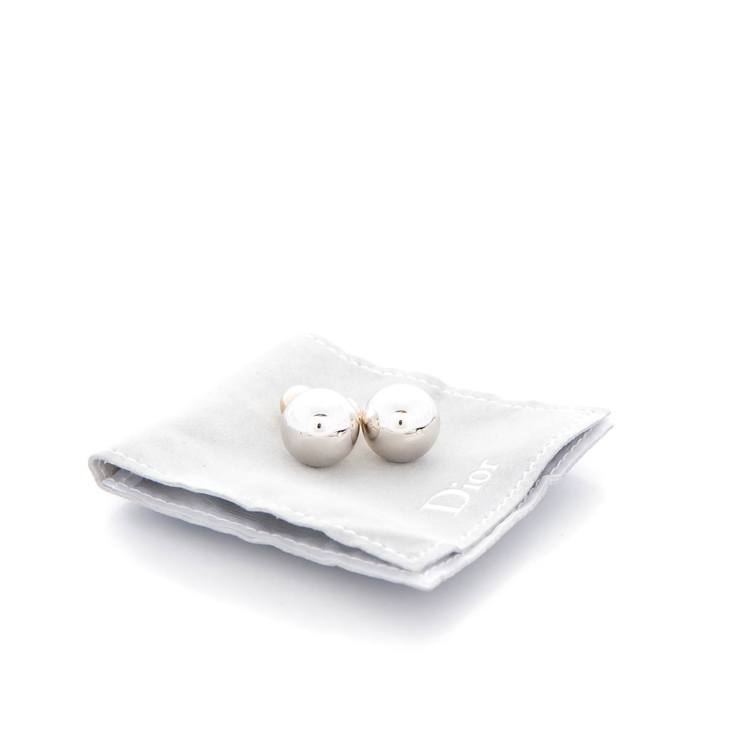 Mise En Dior Tribal Earrings Silver Gold