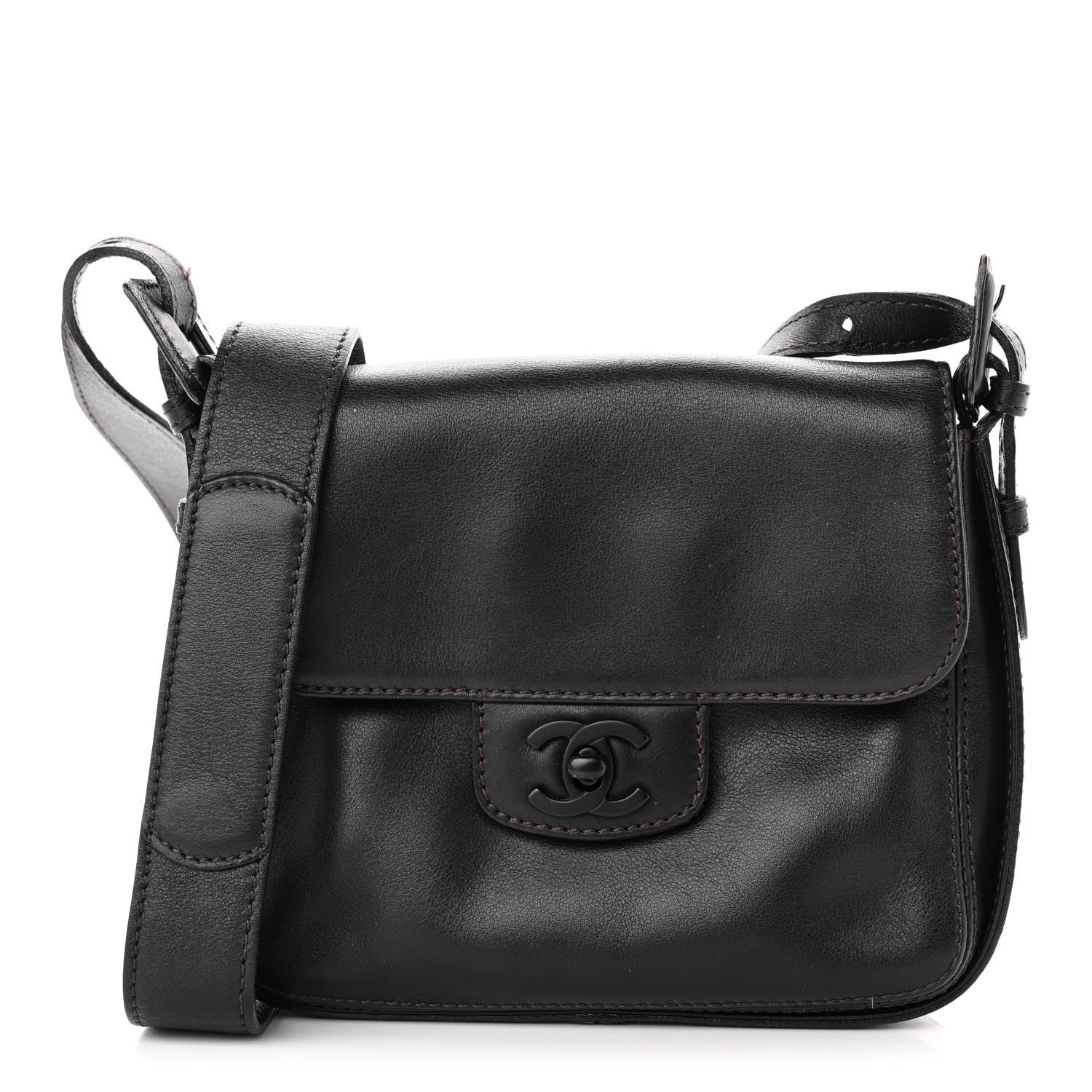Chanel Calfskin Small Messenger So Black 1 of 12