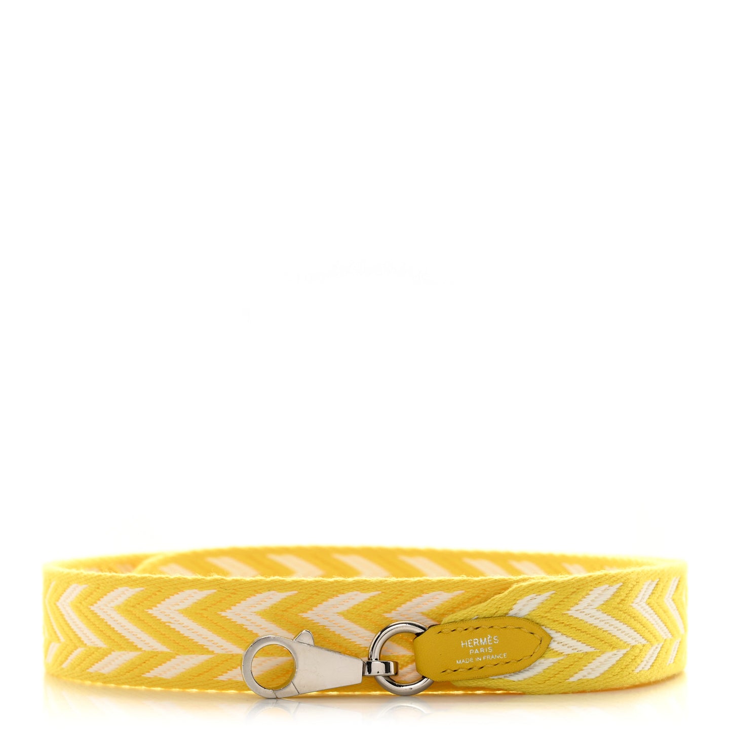 Toile Swift 25mm Sangle ZigZag Shoulder Strap Jaune De Naples White