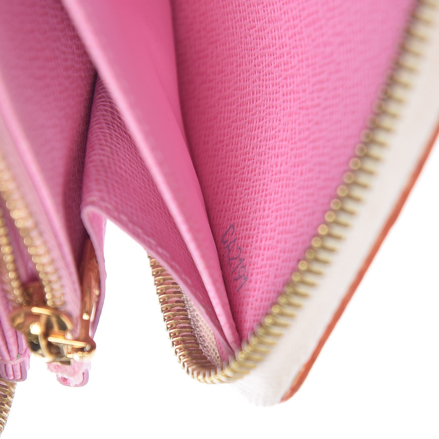 Louis Vuitton Monogram Multicolor Zippy Wallet White Litchi 8 of 8