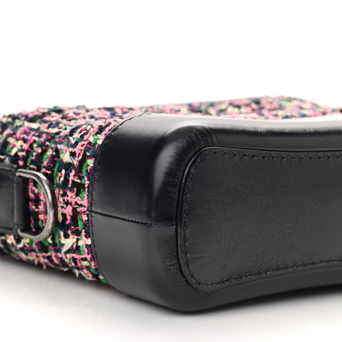 Tweed Calfskin Small Gabrielle Hobo Multi