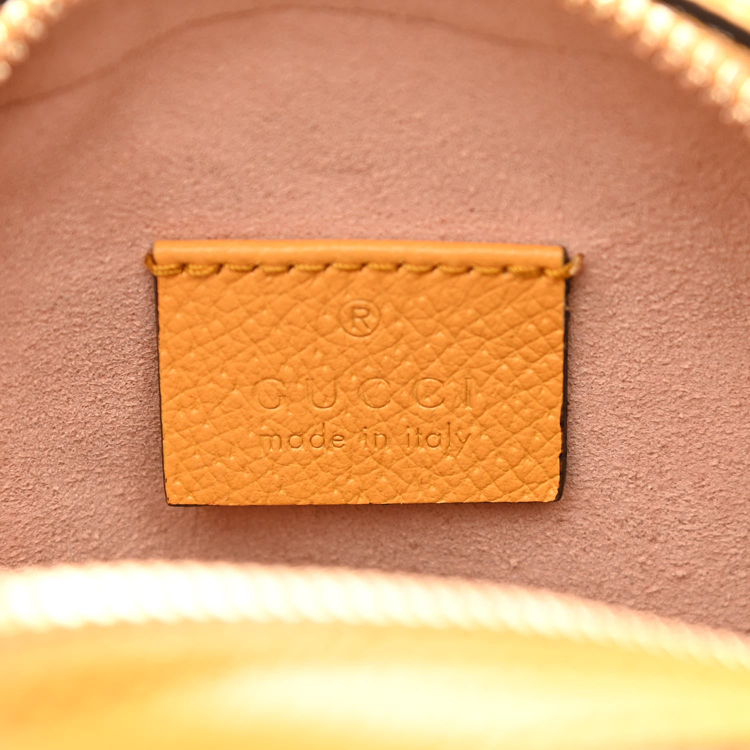 Gucci GG Supreme Monogram Flora Web Mini Ophidia Round Shoulder Bag Beige Multicolor Crop 6 of 10