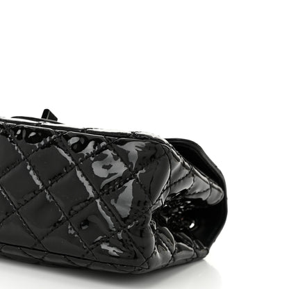 Chanel Patent Calfskin Quilted 2.55 Reissue Mini Flap So Black 10 of 10