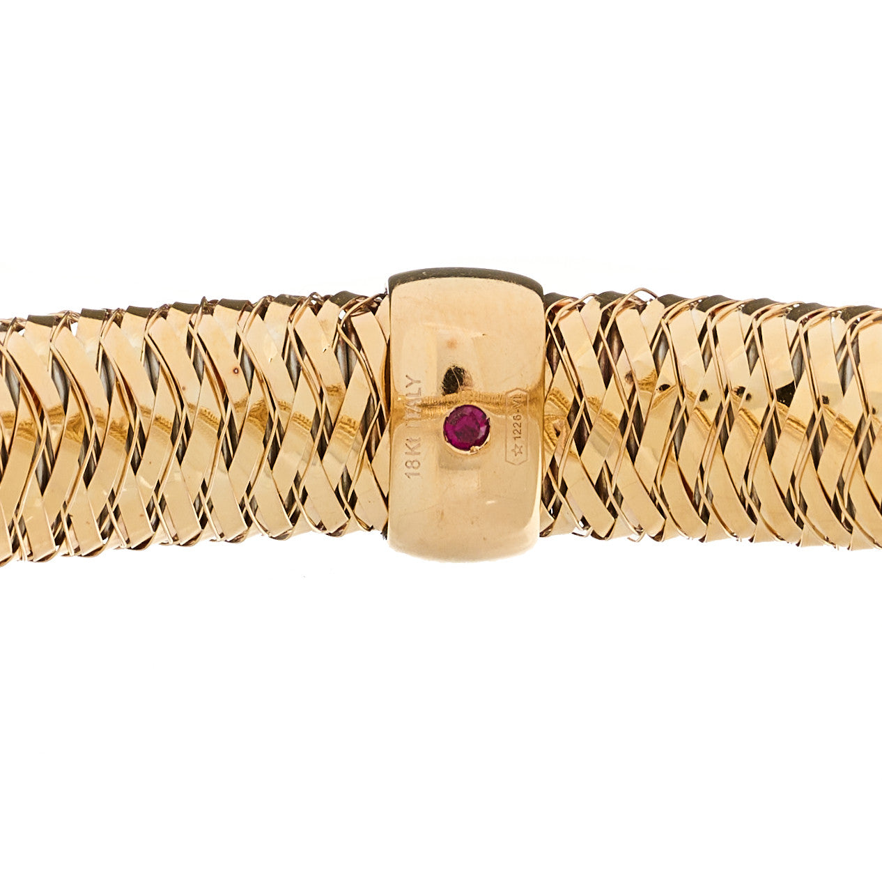 18K Rose Gold Primavera Flex Bangle Bracelet