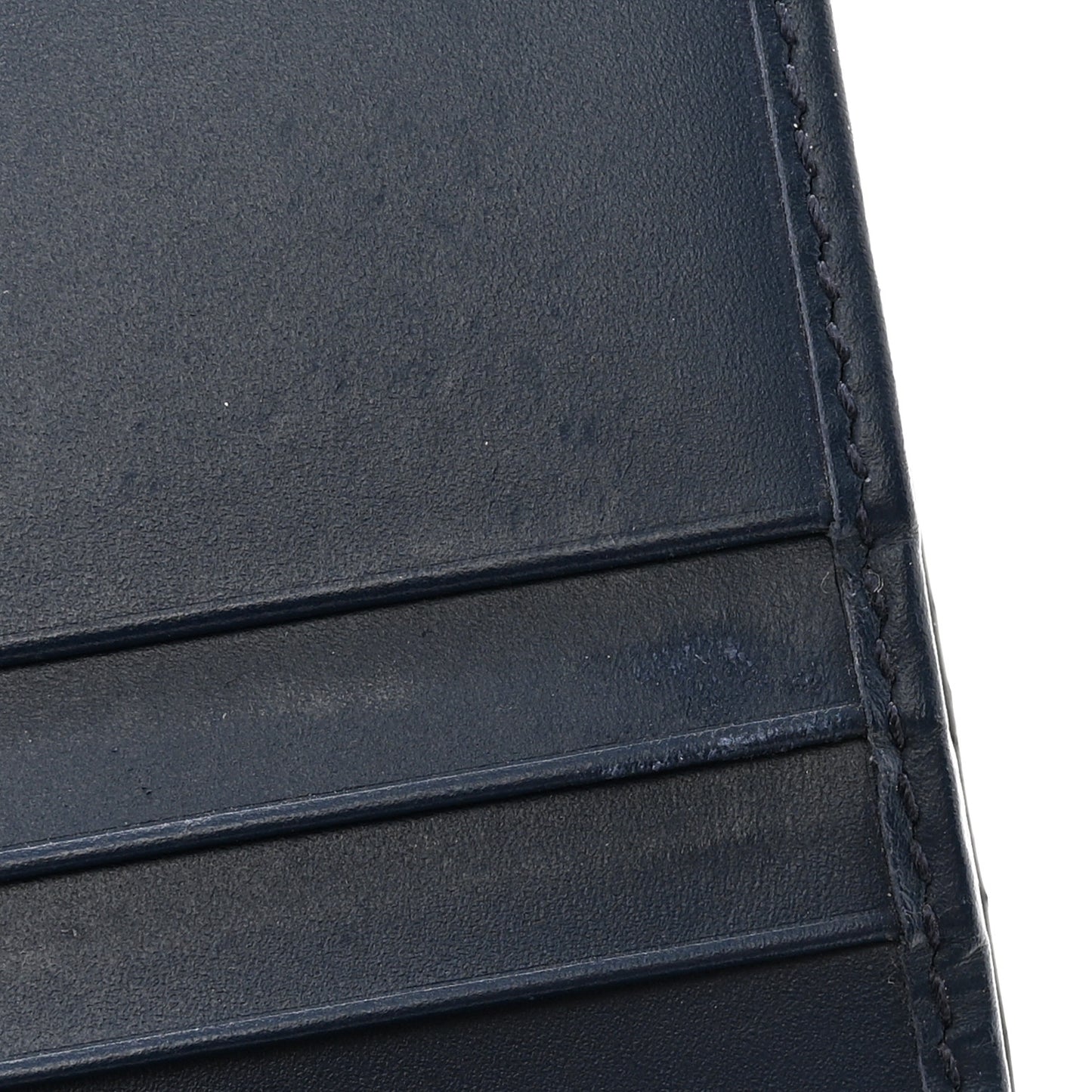 Guccissima Card Case Wallet Blue