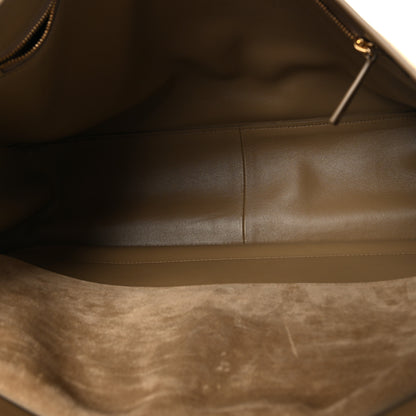 Chanel Suede Calfskin Souplissimo Maxi Flap Dark Beige 5 of 13