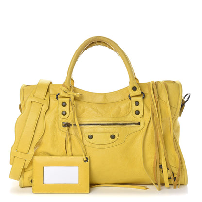 Balenciaga Agneau Classic Hardware City Mimosa Verveine 1 of 11