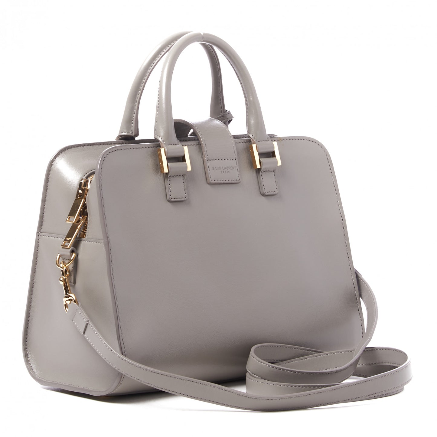 Calfskin Monogram Baby Cabas Fog