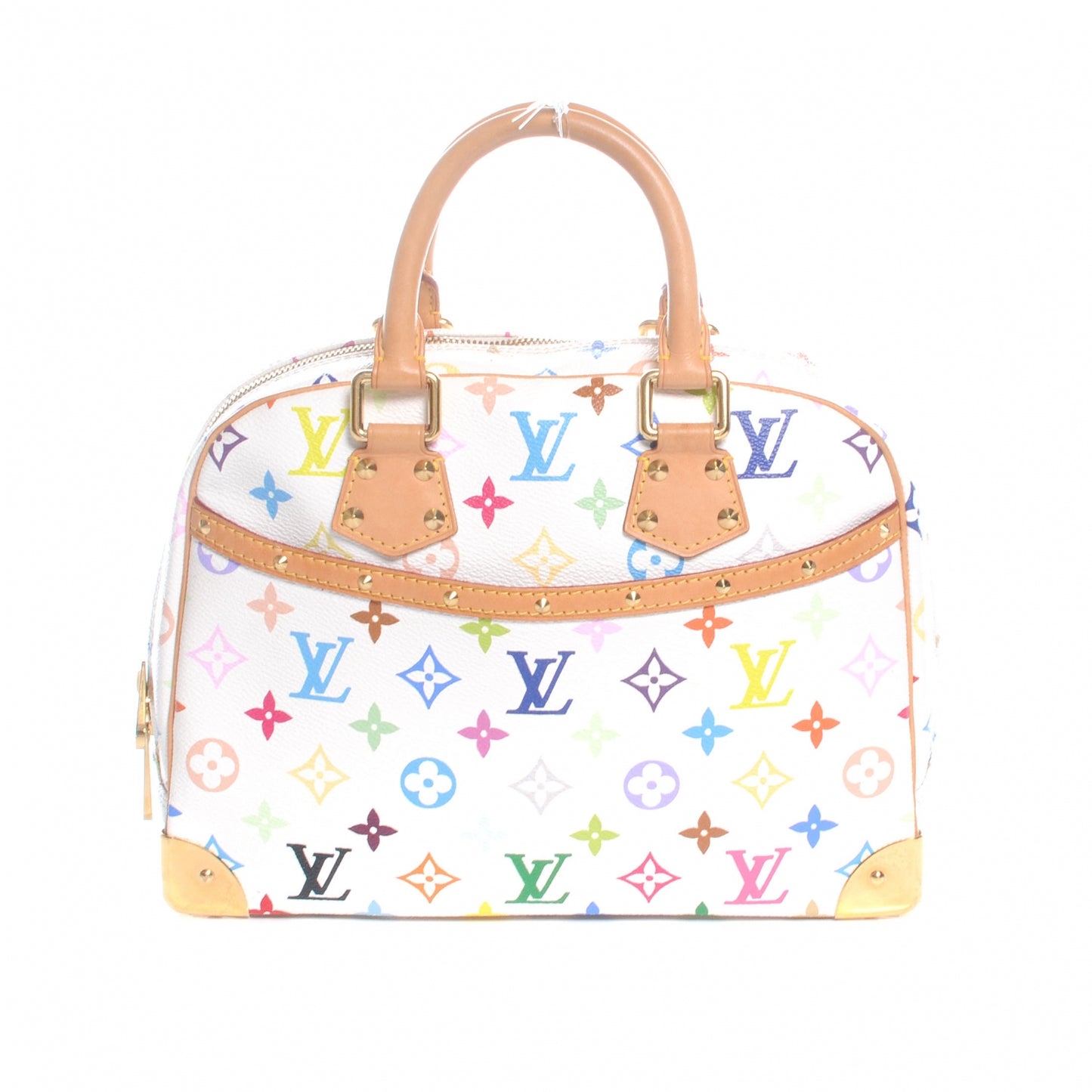 Monogram Multicolor Trouville White