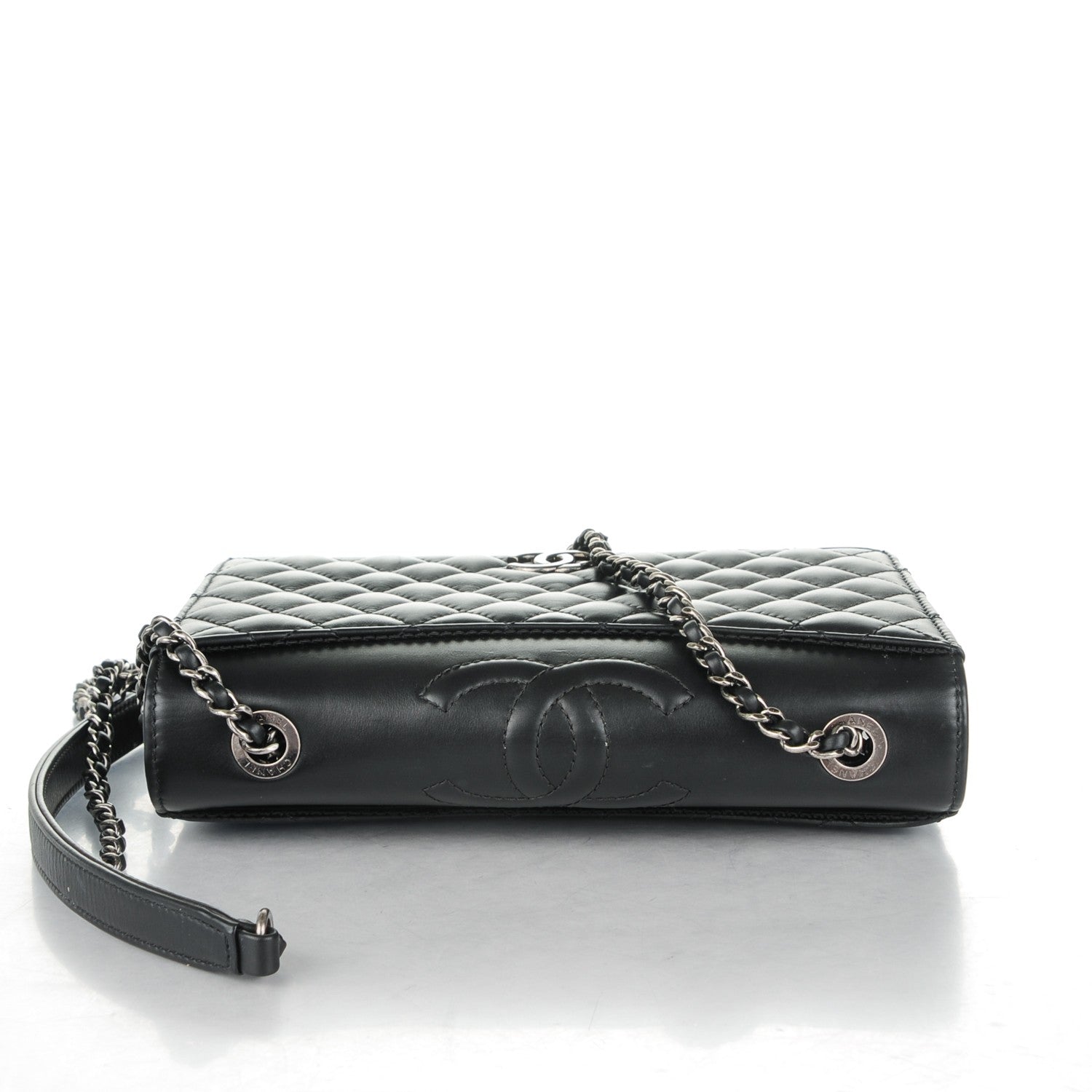 Chanel Calfskin Quilted Small Ballerine Flap Black 6 of 10