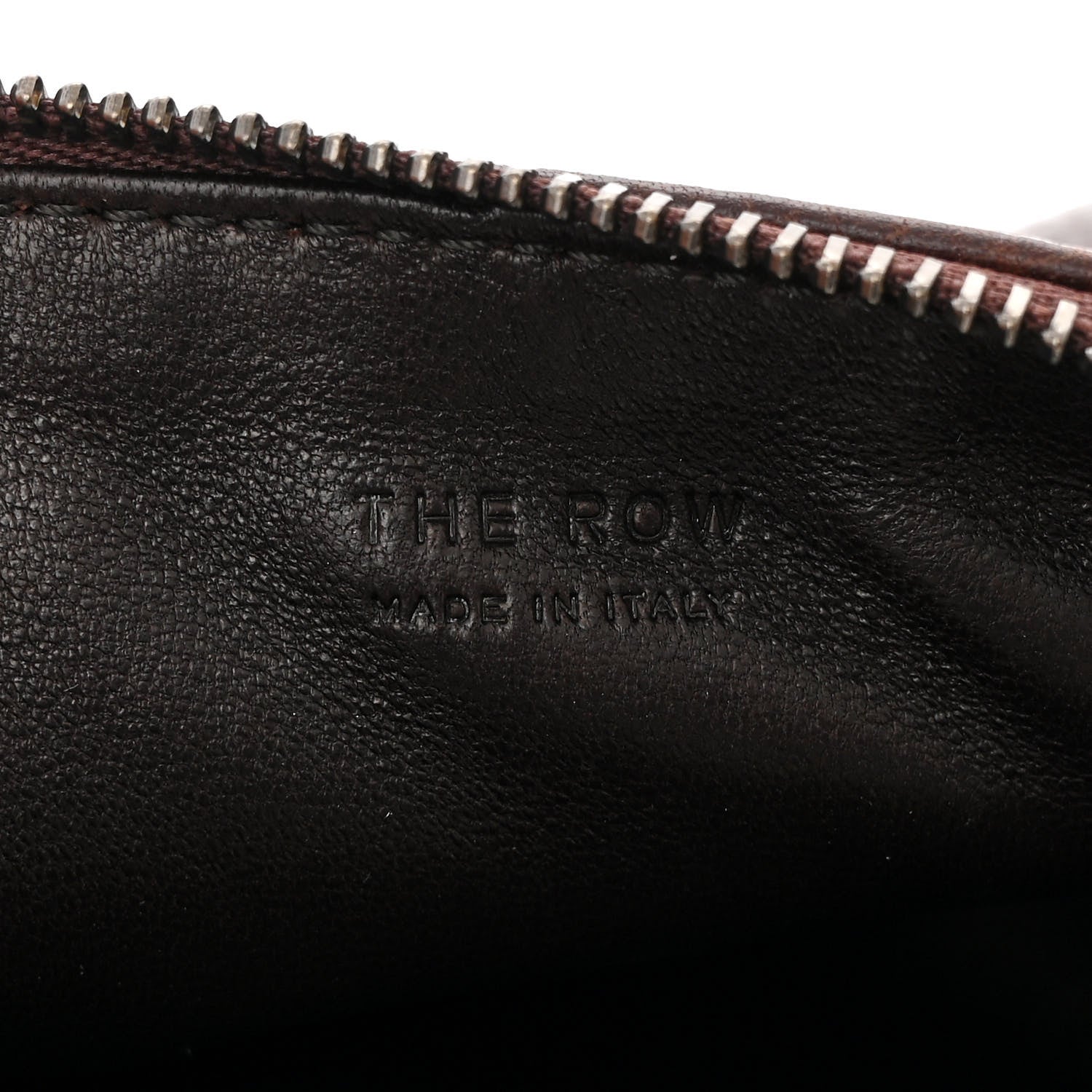 The Row Grained Calfskin 90's Bag Burnt Wood 6 of 9
