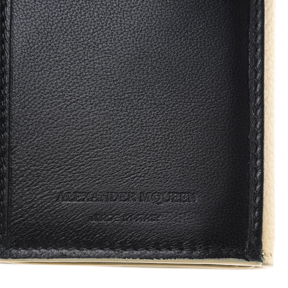 Alexander McQueen Calfskin Skull Continental Wallet Light Yellow 6 of 8