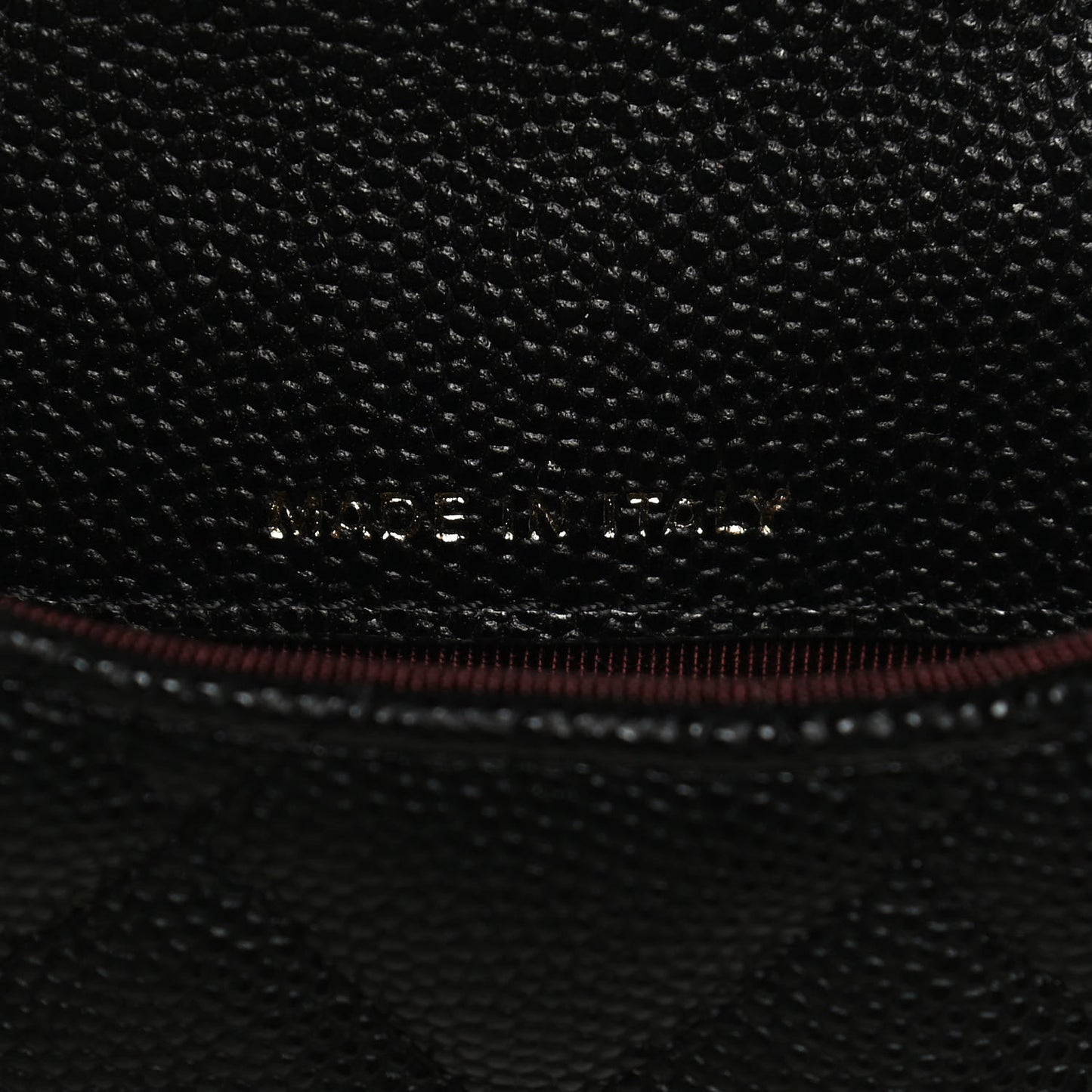 Caviar Quilted Mini Chain Belt Bag Black