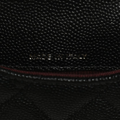 Chanel Caviar Quilted Mini Chain Belt Bag Black 7 of 12
