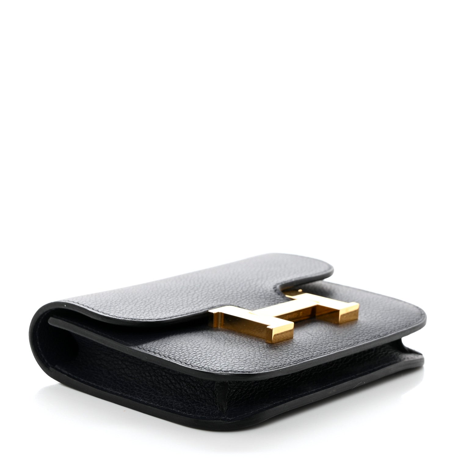 Hermes Evercolor Constance Slim Wallet Bleu Nuit 5 of 9