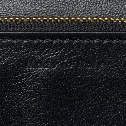Celine Box Calfskin Medium Classic Box Flap Bag Navy 8 of 12