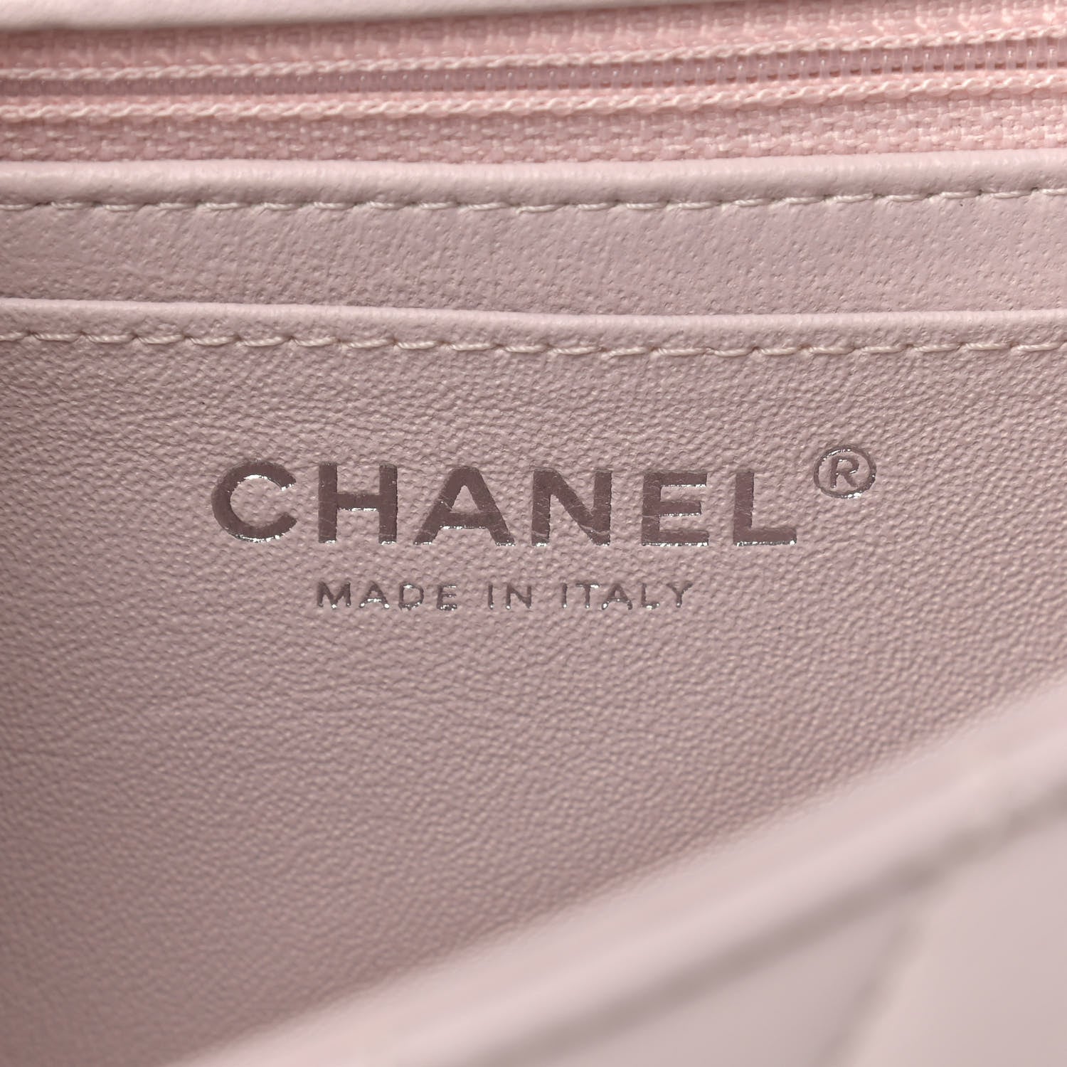 Chanel Lambskin Quilted Mini Rectangular Flap Light Purple 6 of 9