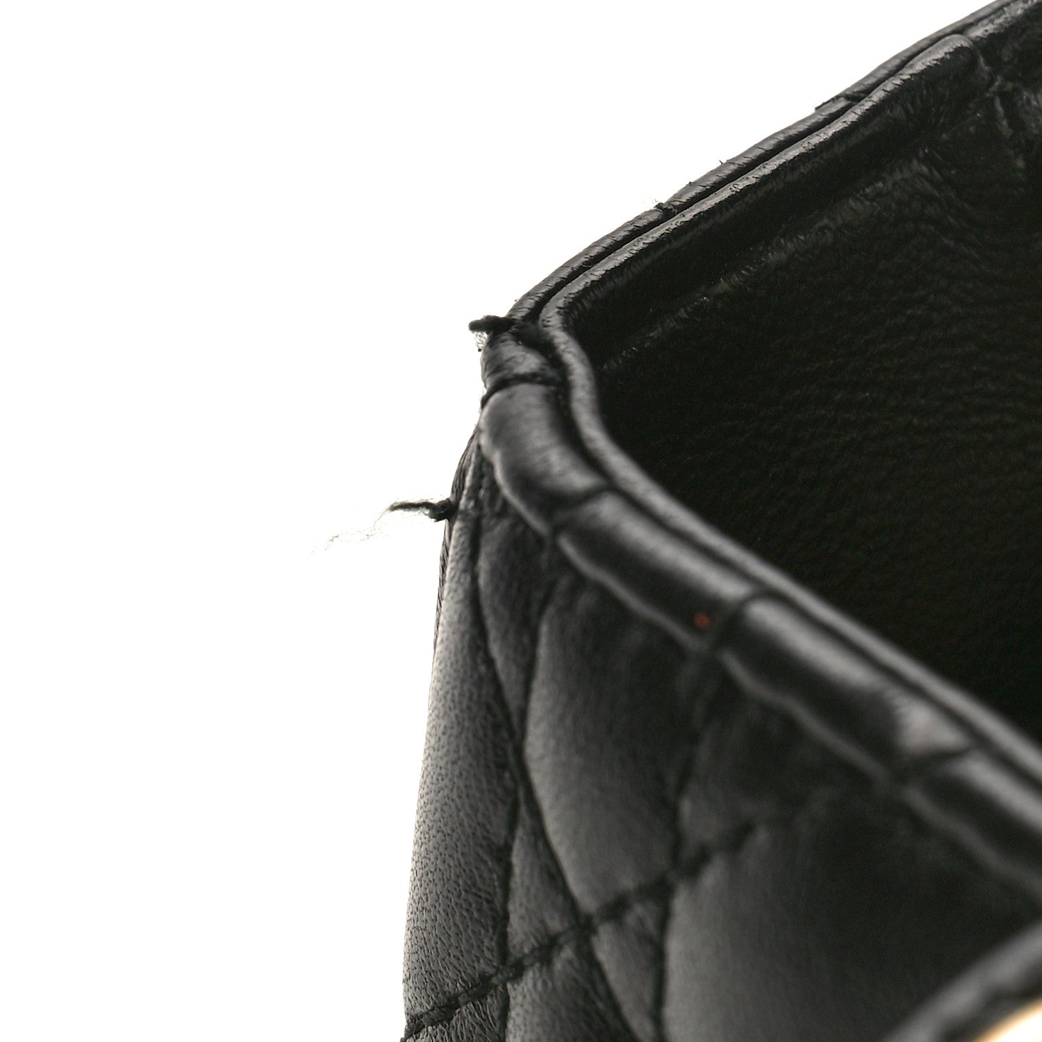 Christian Dior Lambskin Cannage Medium Lady Dior Black 12 of 13